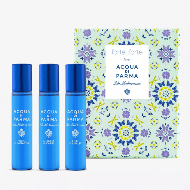 Coffret de parfum 'Blu Mediterraneo forte_forte' - 12 ml, 3 Pièces