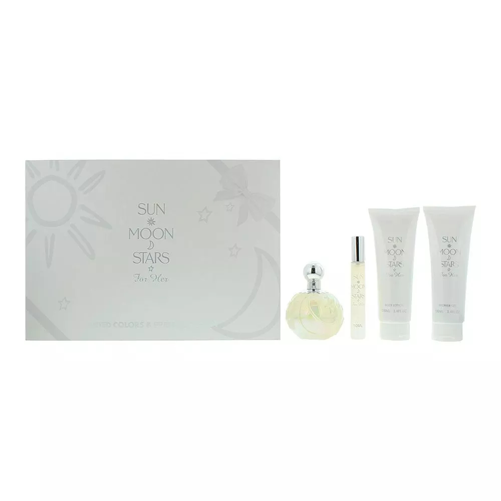 'Sun Moon Stars' Perfume Set - 4 Pieces