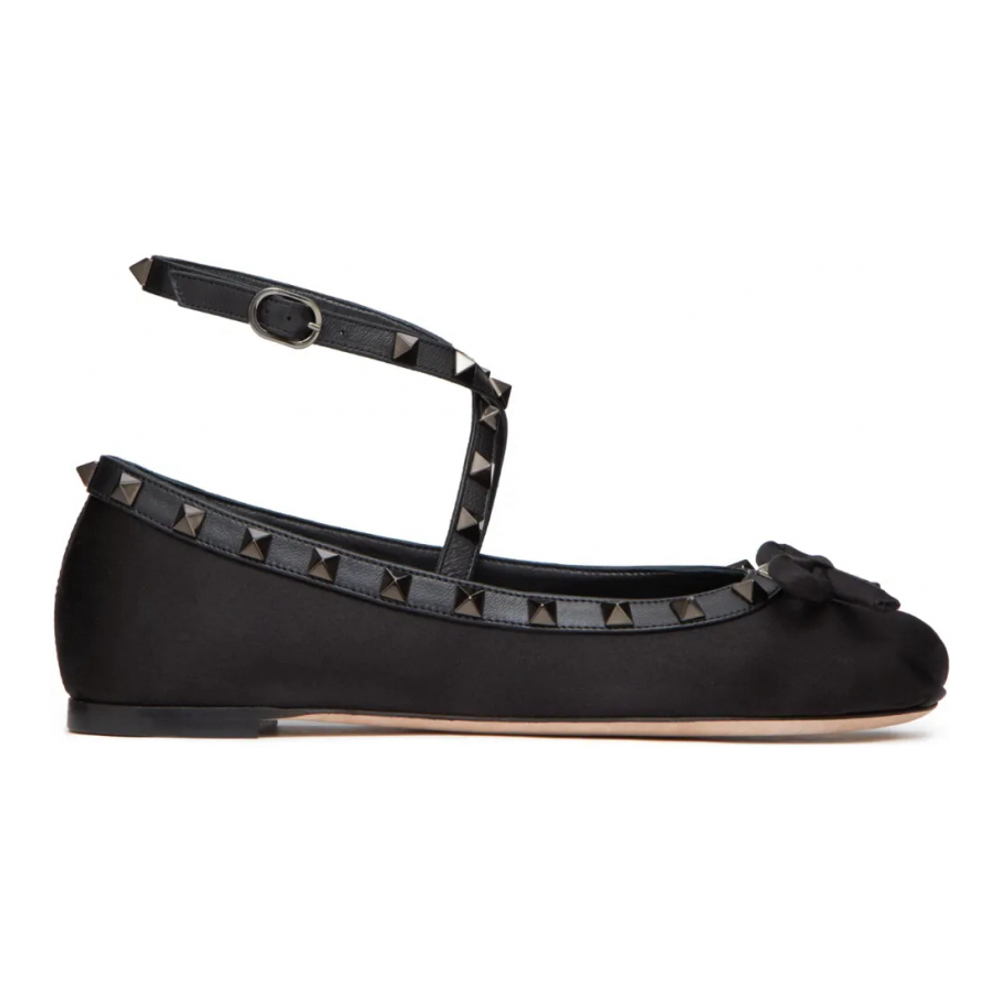 Ballerines 'Rockstud Bow Detailed' pour Femmes