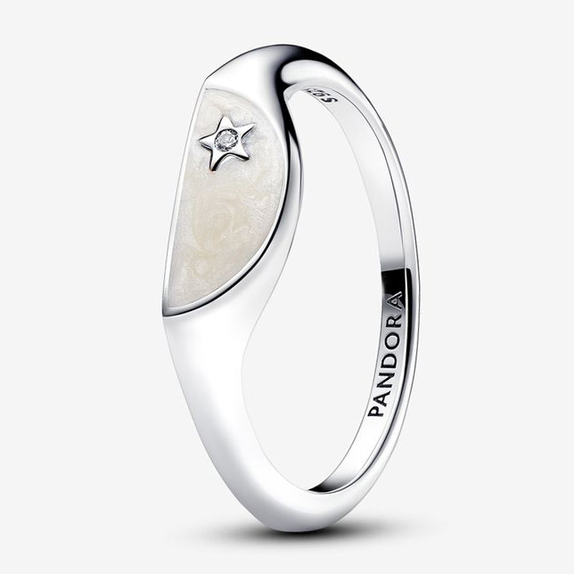 Women's 'Pandora Me Half Seal' Ring