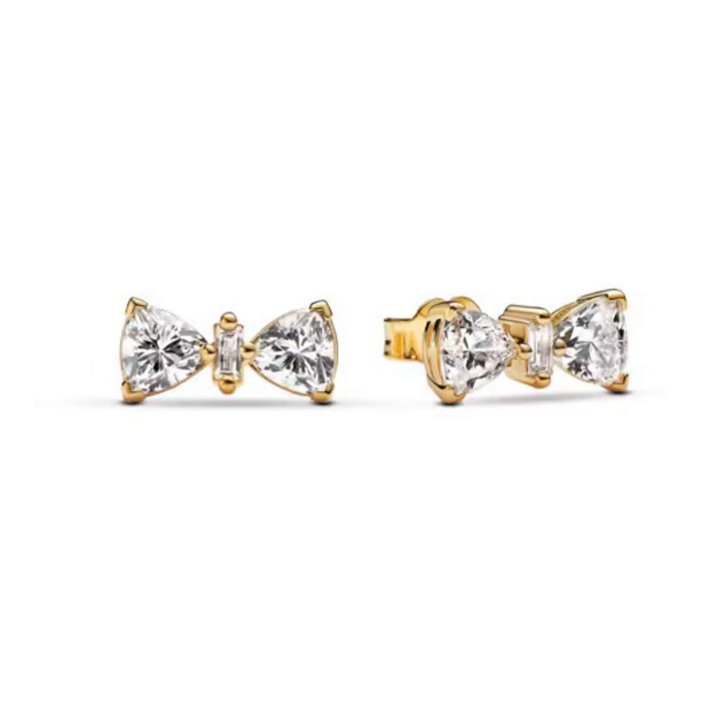 Women's 'Small Bright Bow' Earrings