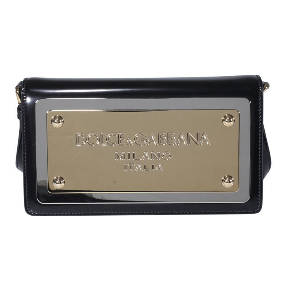 'Branded Plate' Umhängetasche