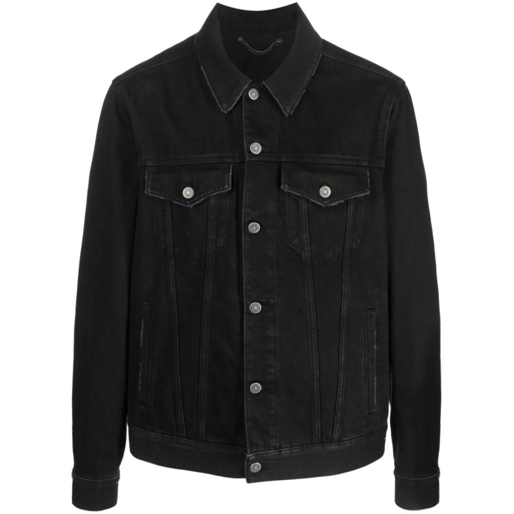 Veste en jeans 'Logo-Patch' pour Hommes