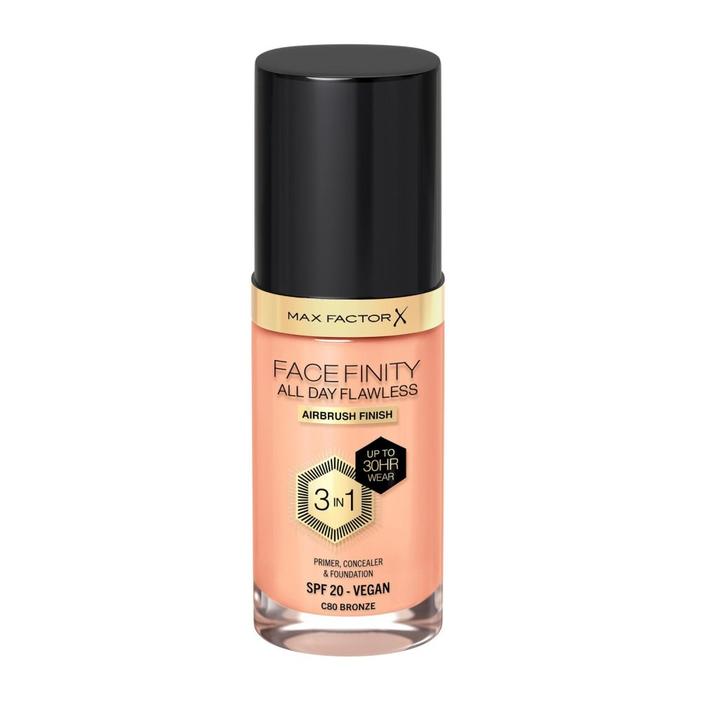 Fond de teint 'Facefinity All Day Flawless 3 in 1' - 80 Bronze 30 ml