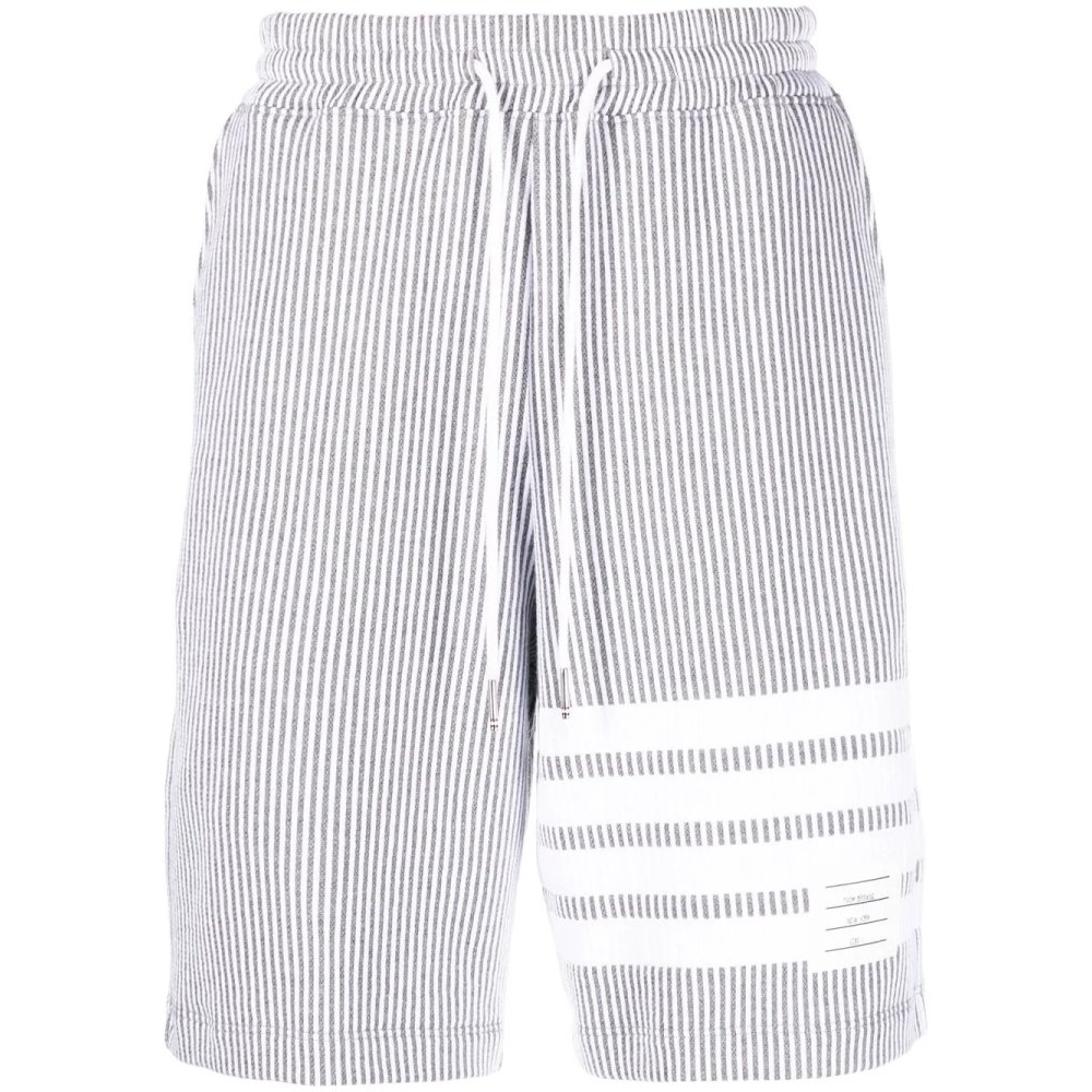 '4-Bar Stripe Seersucker' Shorts für Herren