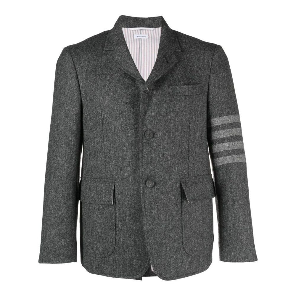 Blazer 'Stripe-Detail Single-Breasted' pour Hommes