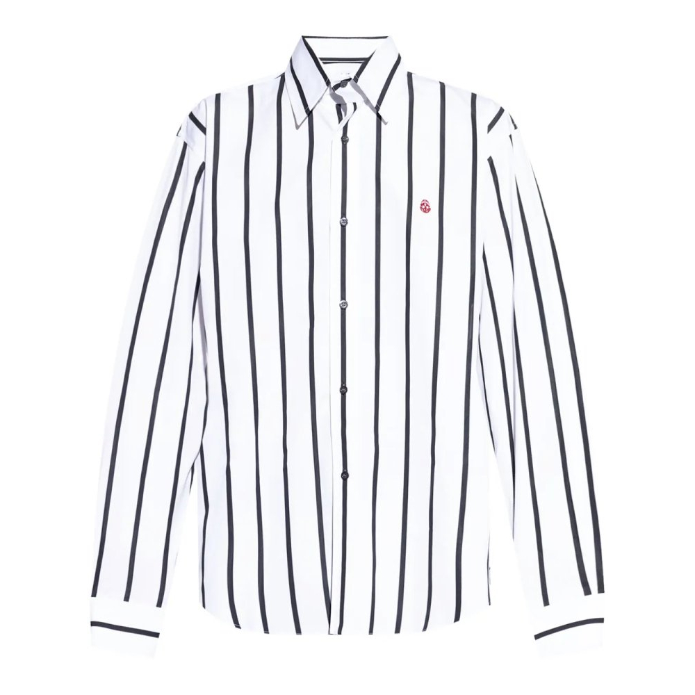 Chemise 'Skull Striped' pour Hommes