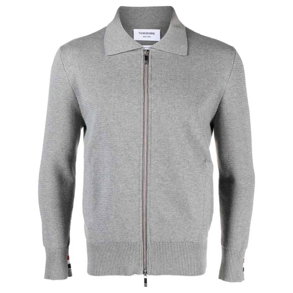 Cardigan 'Ribbed-Detail Knit' pour Hommes