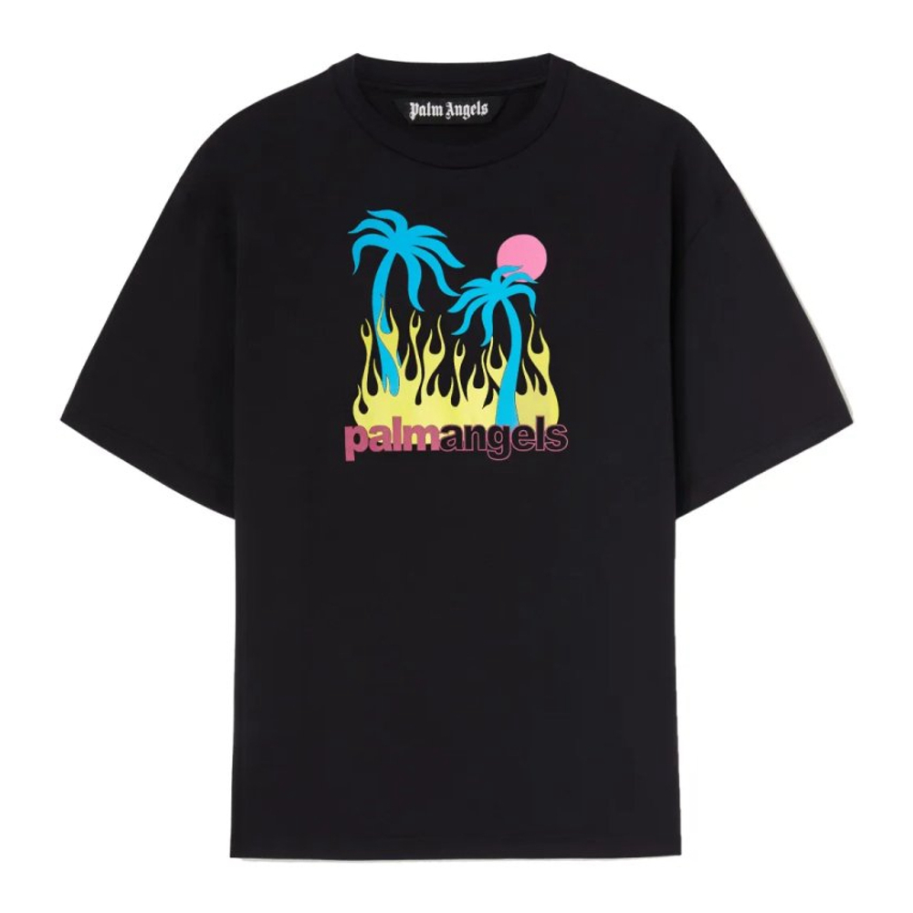 T-shirt 'Burning Oasis' pour Hommes