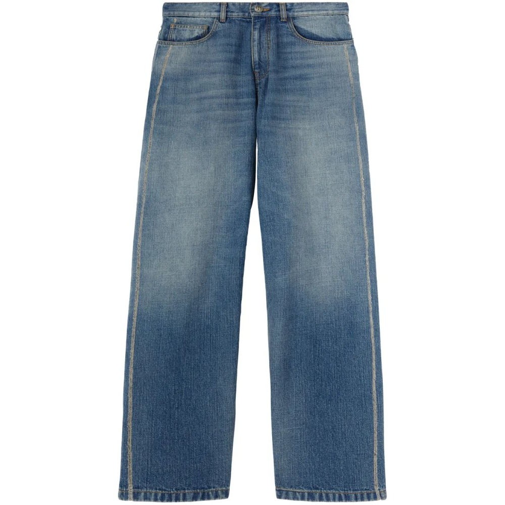 Jeans 'Curved Logo' pour Hommes