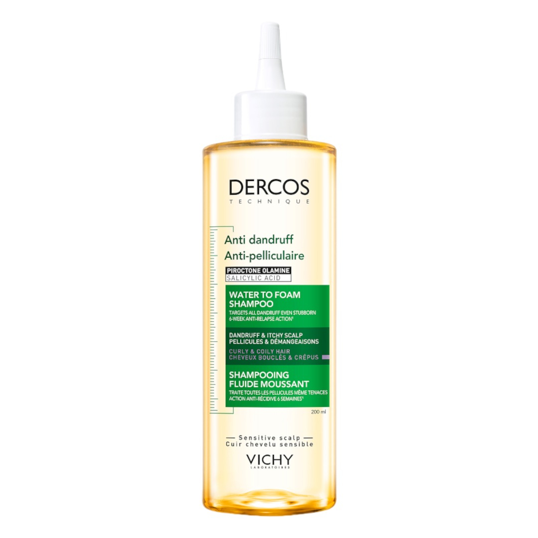 'Dercos Anti-Dandruff' Foam Shampoo - 200 ml