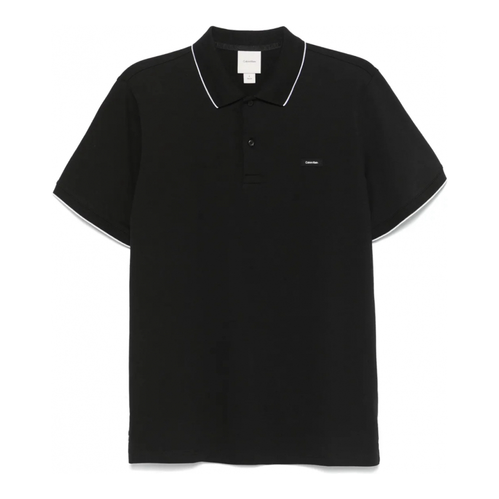 Polo 'Logo-Patch' pour Hommes