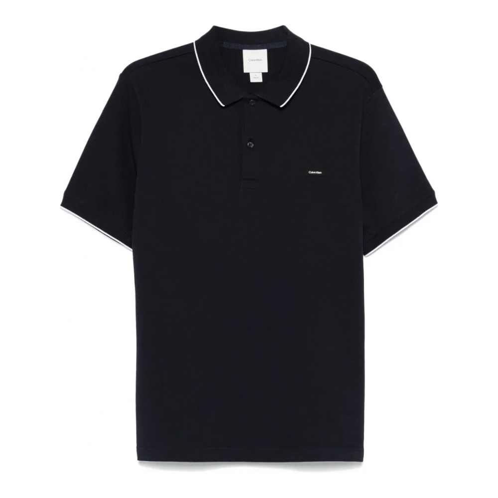 Polo 'Logo-Patch' pour Hommes