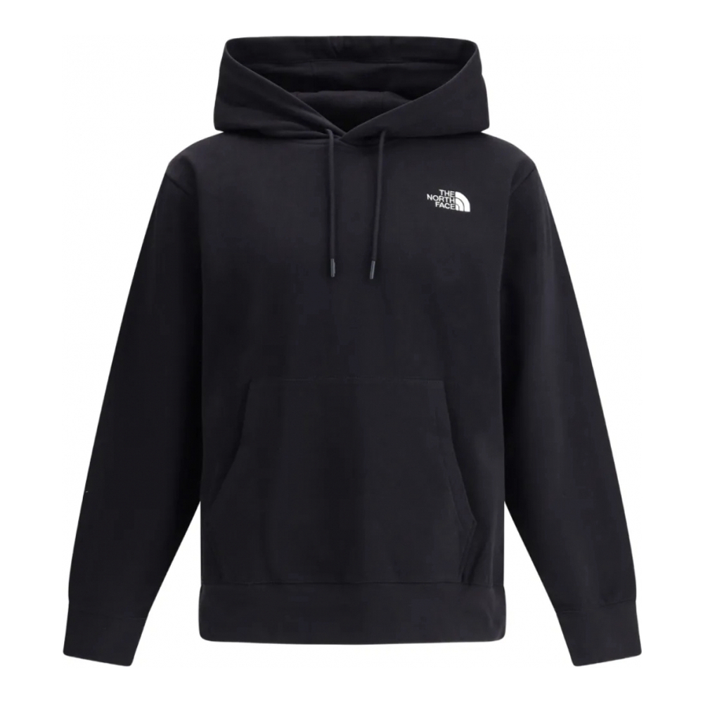 Sweatshirt à capuche  'Embroidered-Logo' pour Hommes