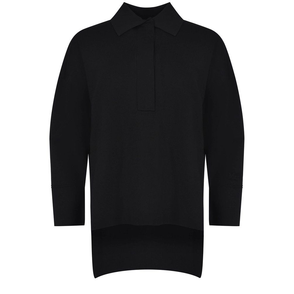 Polo manches longues 'Vand Logo Embroidered' pour Femmes