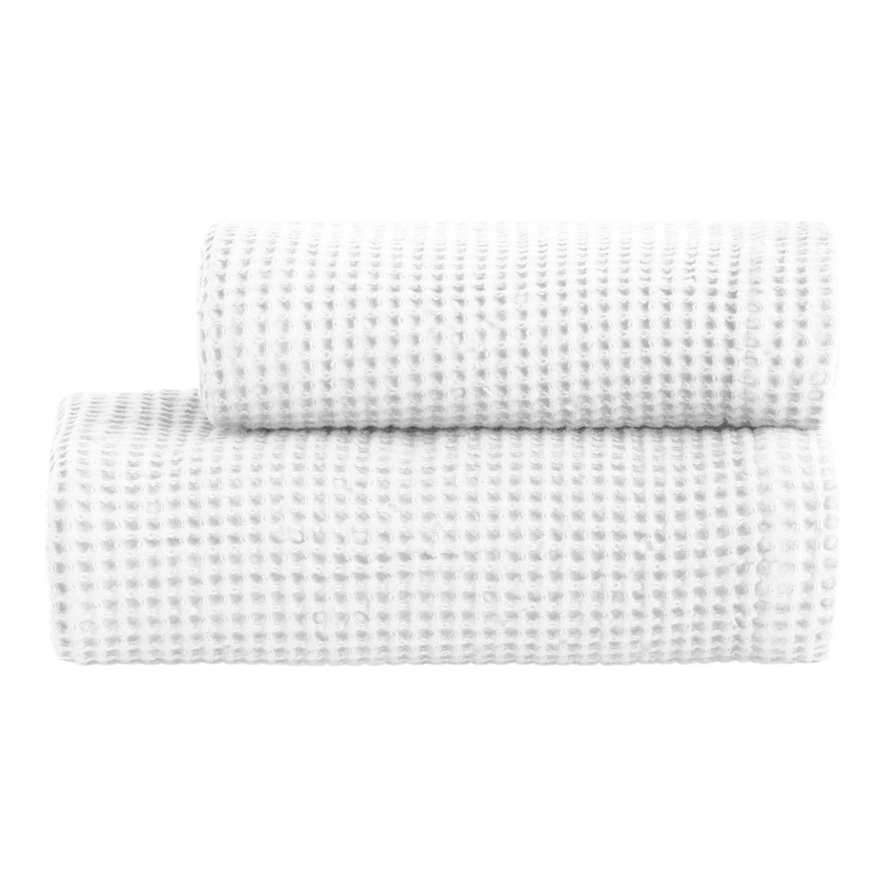 Ensemble De Serviettes Visage Et Invité Atlas, Blanc