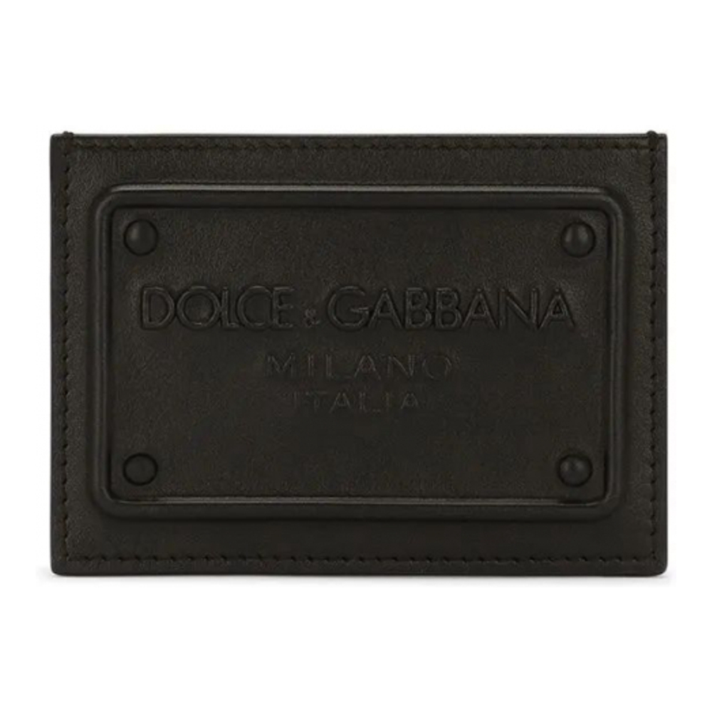 'DG-Logo Embossed' Kartenhalter für Herren