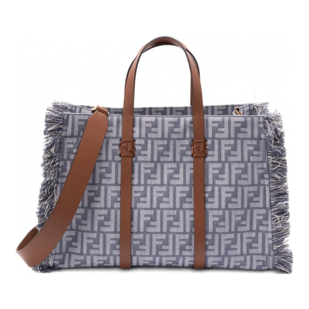 'Logo-Jacquard' Tote Handtasche für Damen