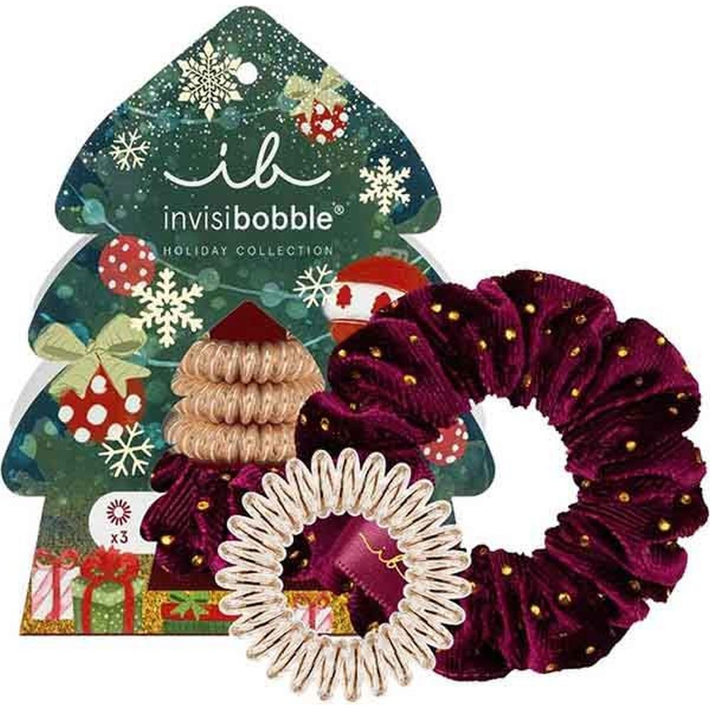 Set de Élastique pour cheveux 'Good Things Come In Trees' - 4 Pièces