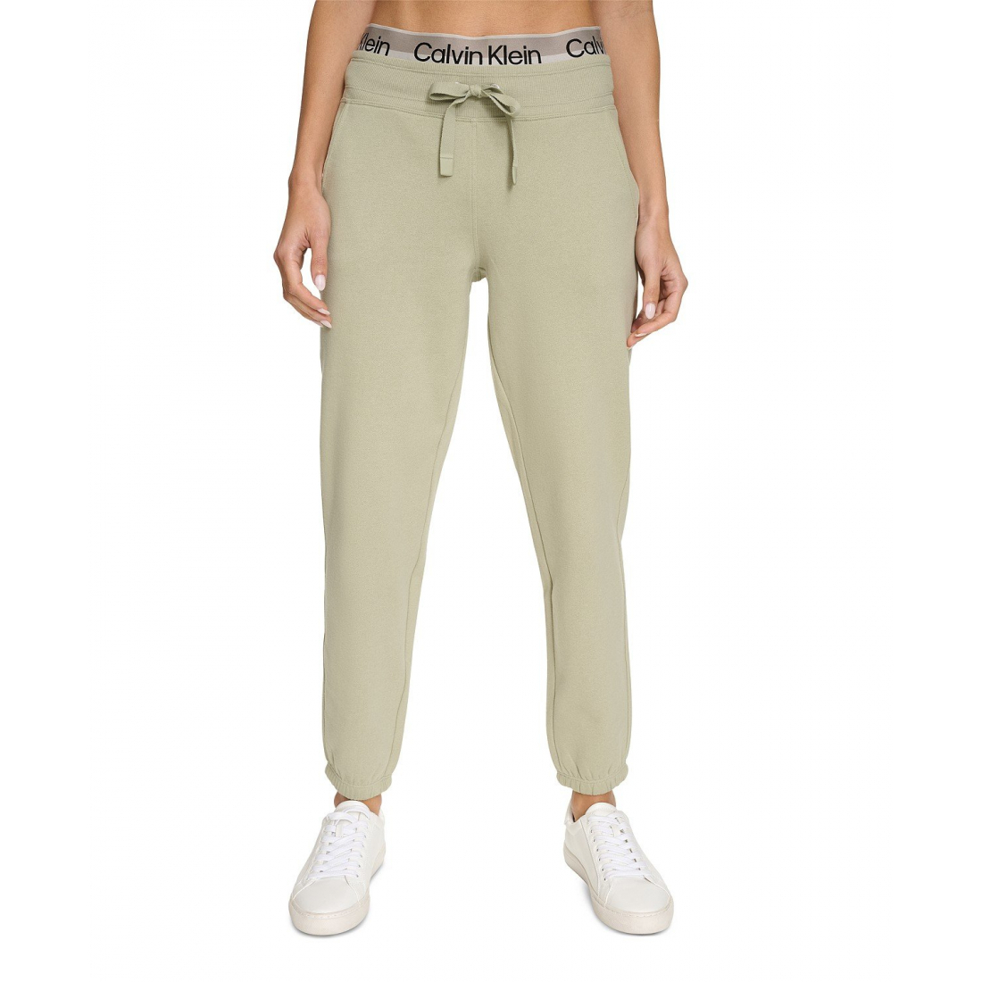 Jogging 'Fleece Logo Elastic High-Waist' pour Femmes