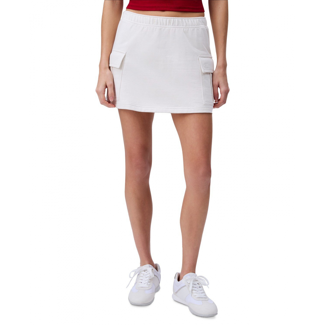 Mini Jupe 'Logo French Terry Cargo' pour Femmes