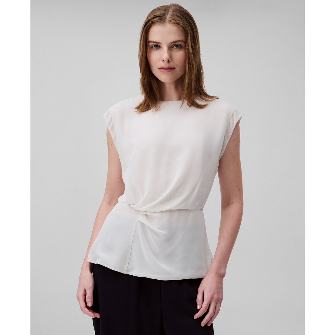 Haut sans manches 'Twisted-Front Chiffon' pour Femmes