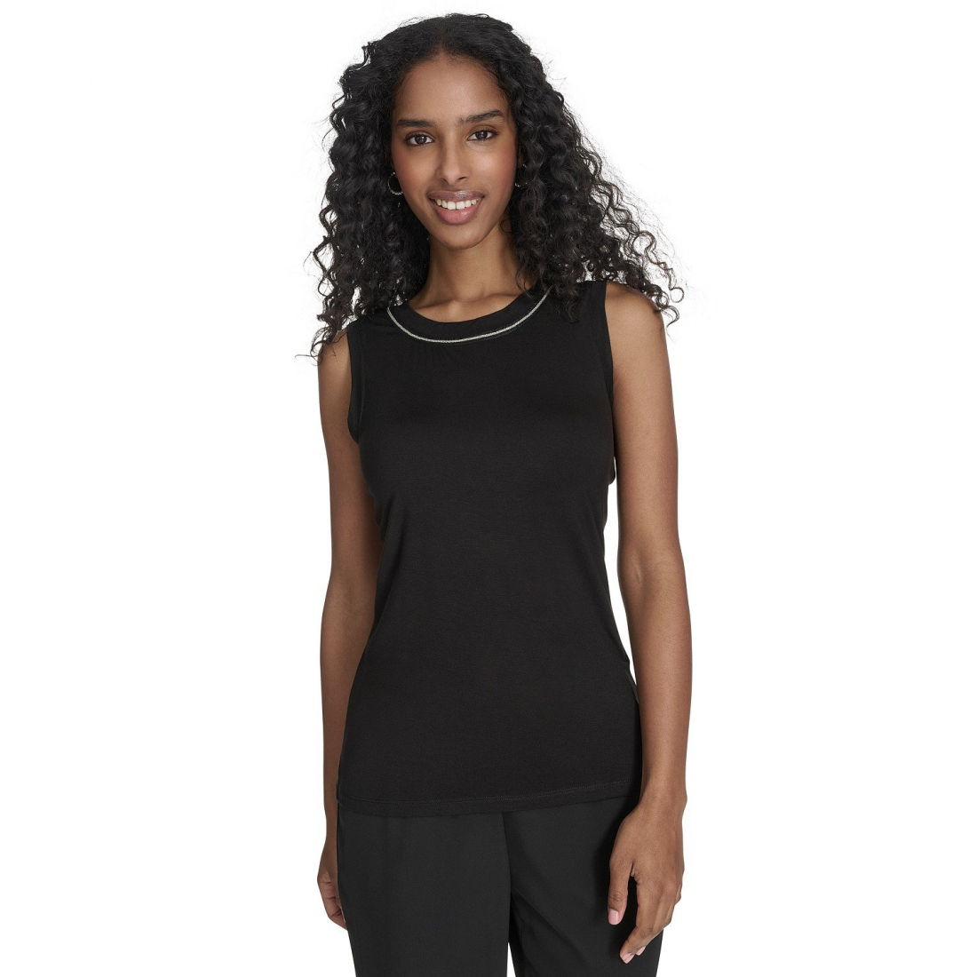 Haut sans manches 'Crewneck' pour Femmes