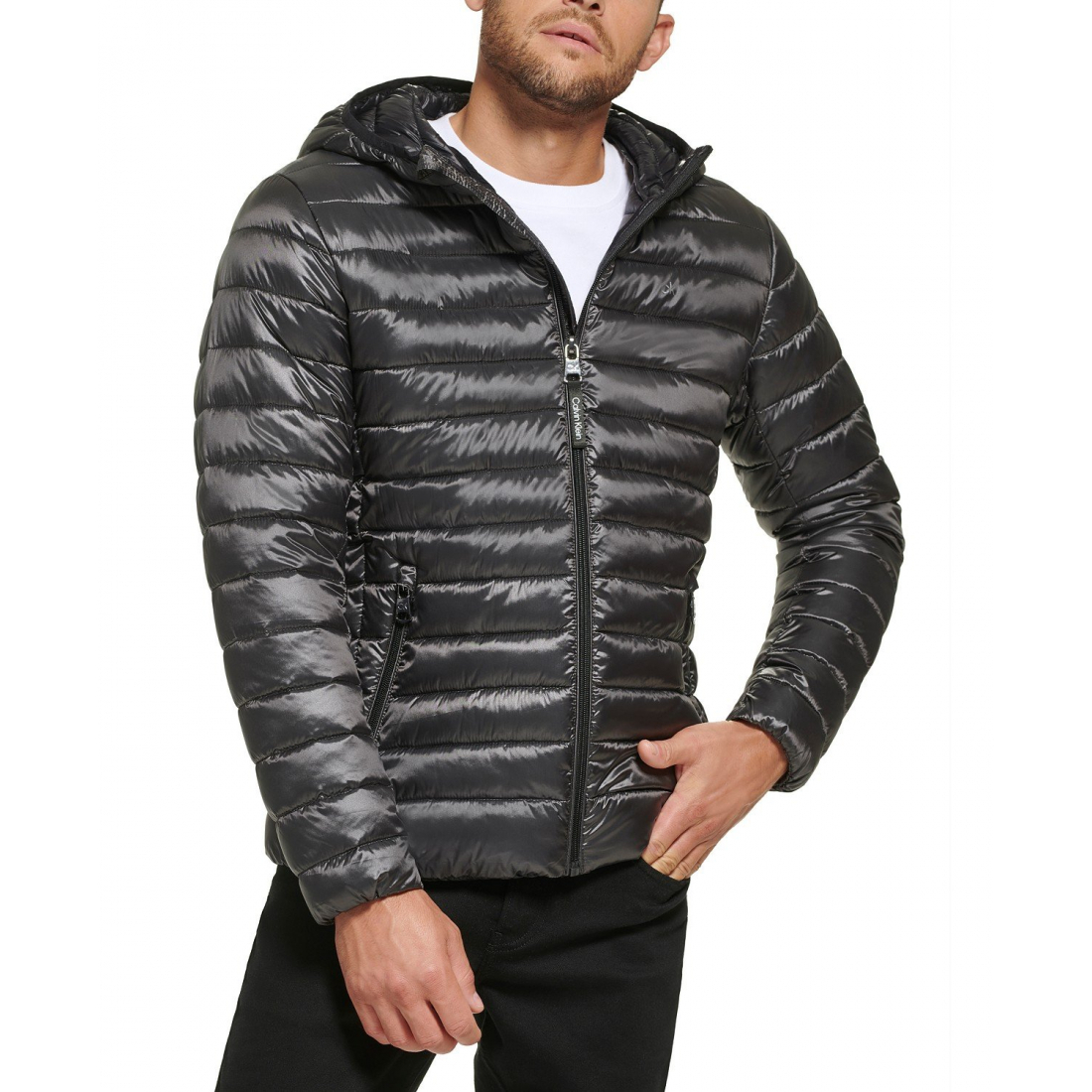 Veste matelassée 'Hooded & Packable' pour Hommes