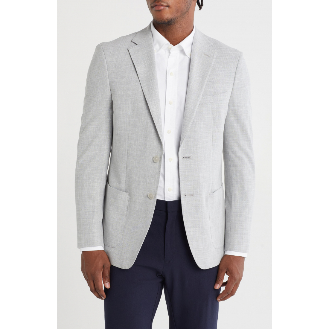Men's 'Crosshatch Notch Lapel Sport' Coat