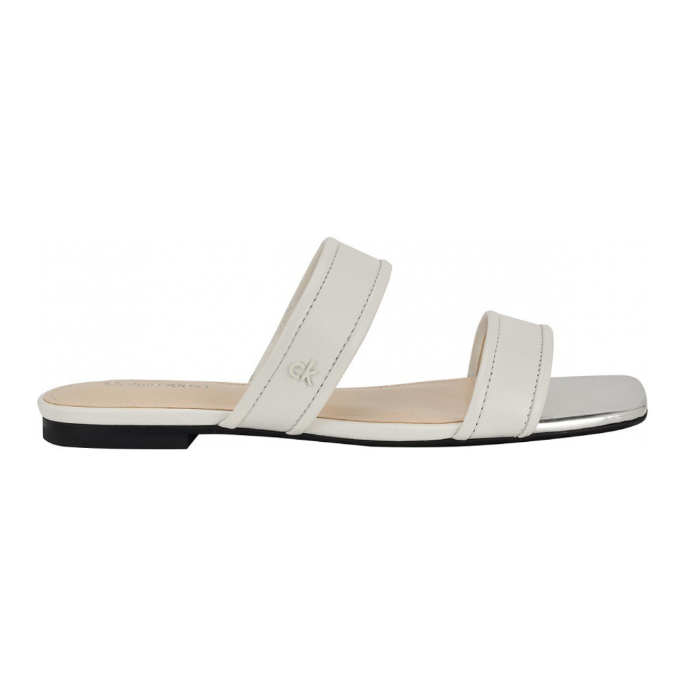 Sandales plates 'Felisa Double Band Slip-On' pour Femmes