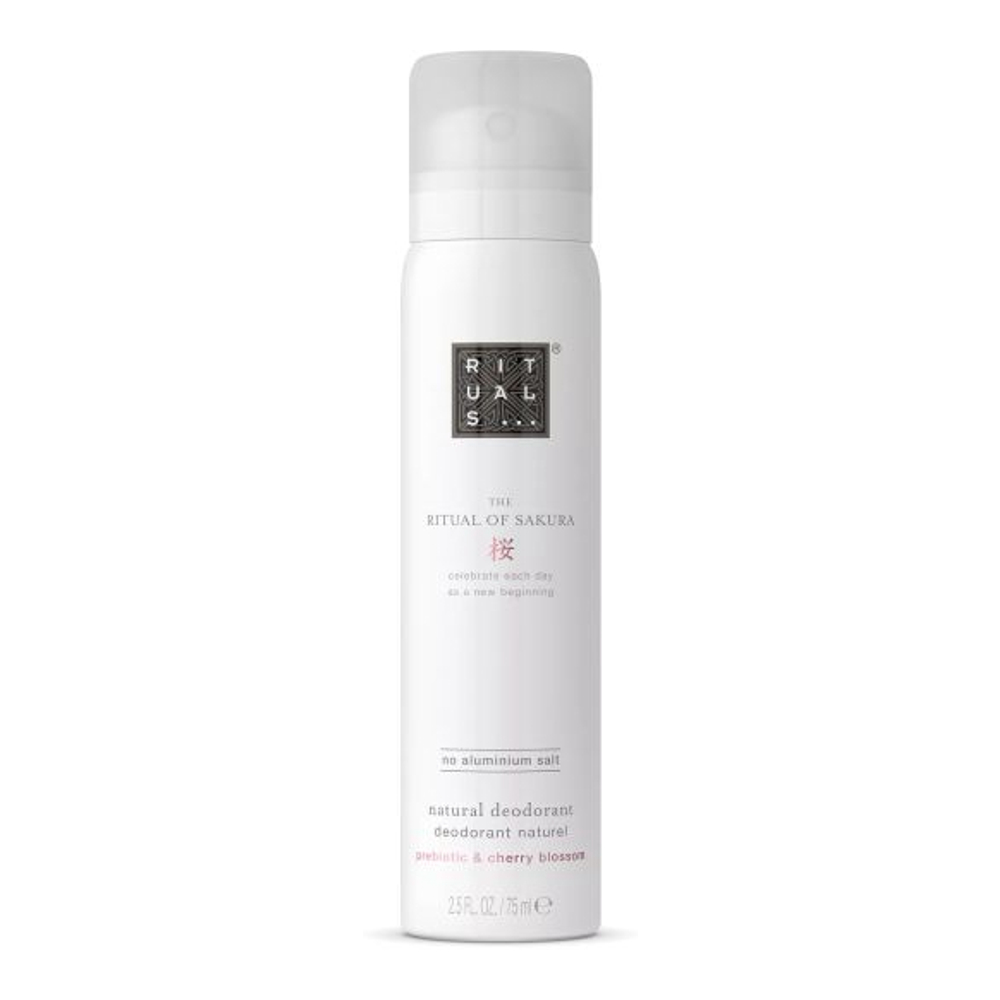 Déodorant spray 'The Ritual Of Sakura Natural' - 75 ml