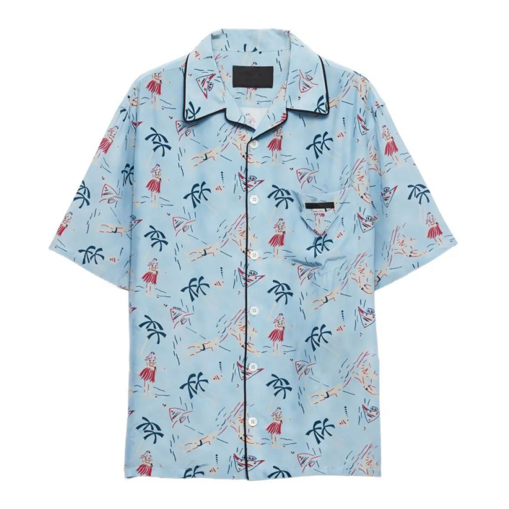 Chemise 'Graphic-Print Bowling' pour Hommes