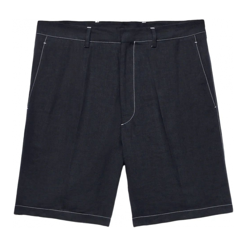 Bermuda 'Logo-Patch' pour Hommes