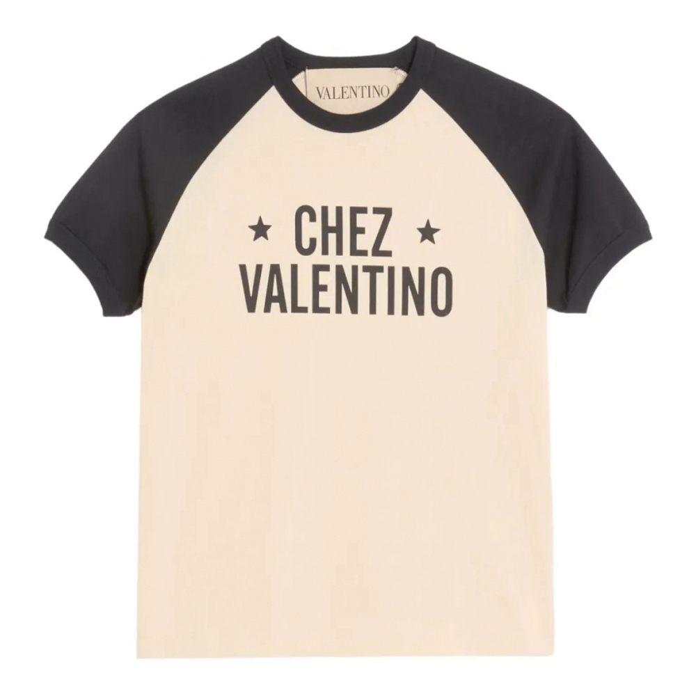 'Chez-Print' T-Shirt für Herren