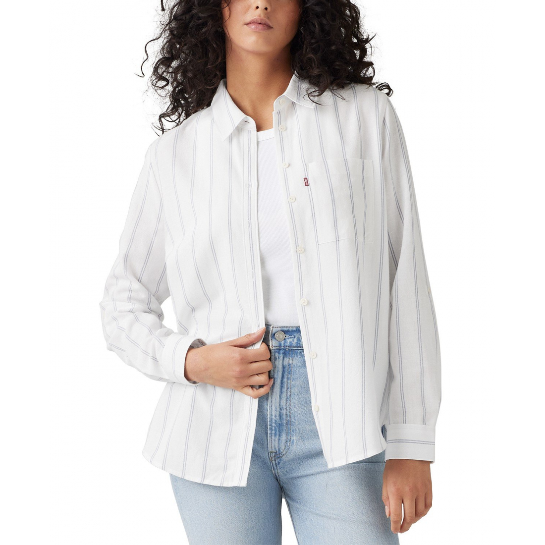 Chemise 'Darlene Collared Button-Front' pour Femmes