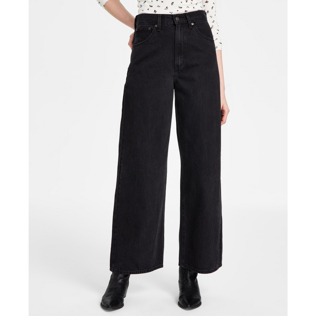 Women's 'Cinch-Waist Lightweight Baggy' Jeans