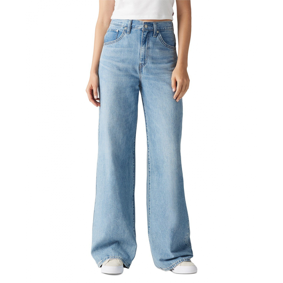 Jeans 'Cinch-Waist Lightweight Baggy' pour Femmes