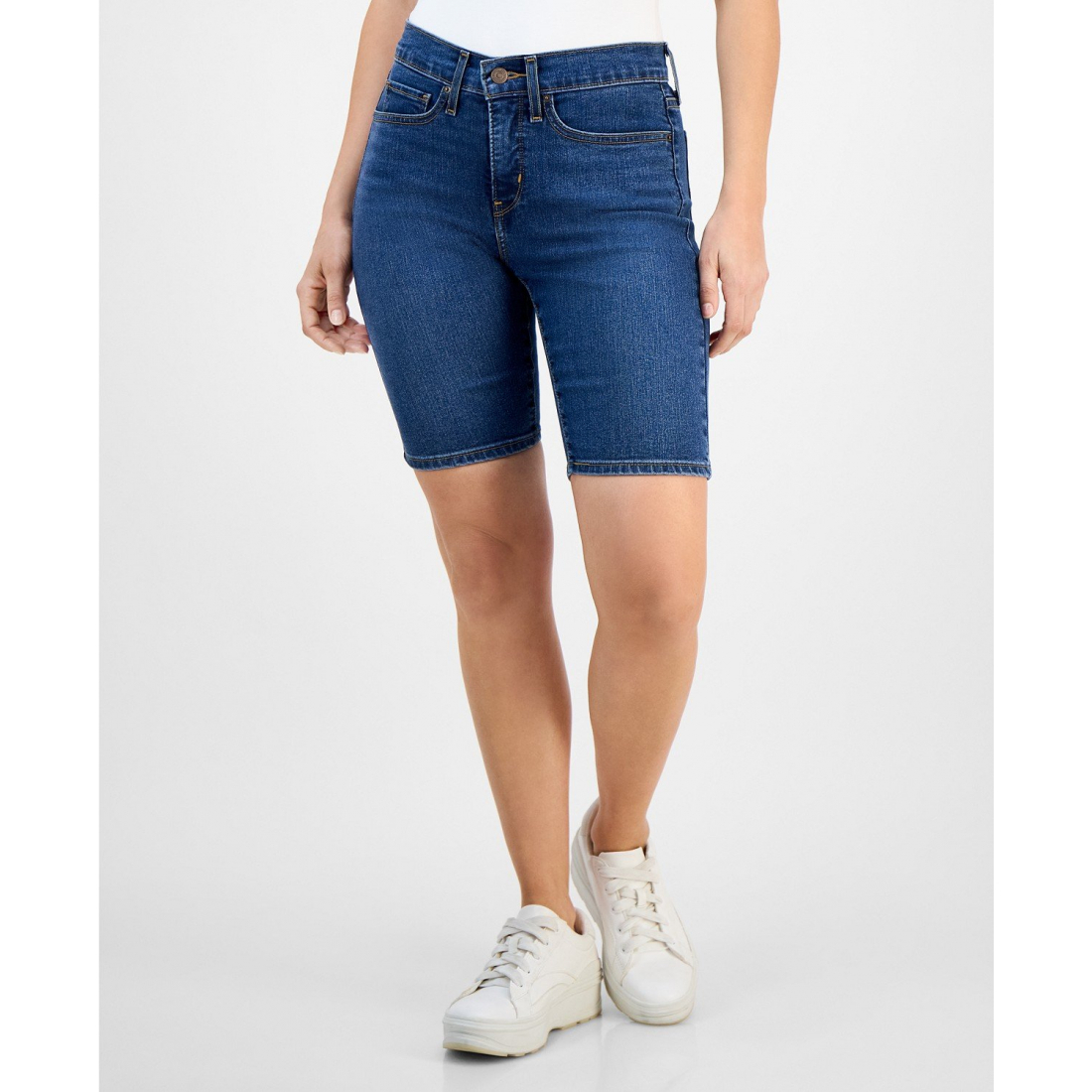 Bermuda 'Mid-Rise Shaping' pour Femmes