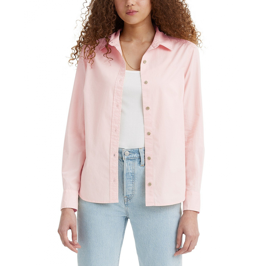 Chemise 'Classic Fit Button-Front' pour Femmes
