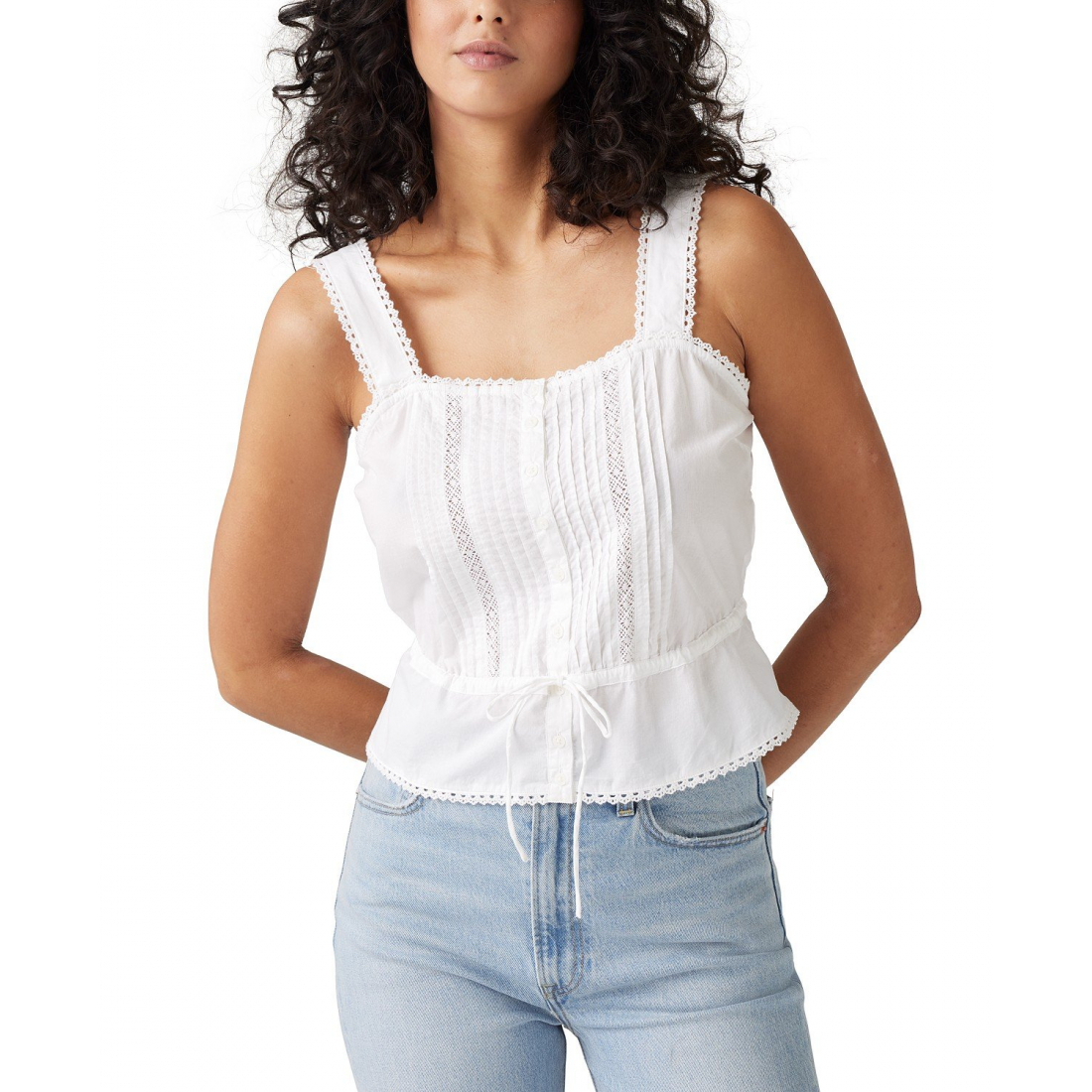 Blouse 'Brynnley Lace-Trim' pour Femmes