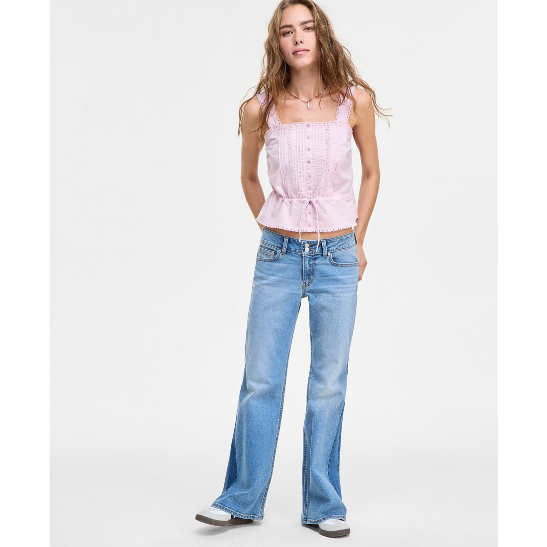 Blouse 'Brynnley Lace-Trim' pour Femmes