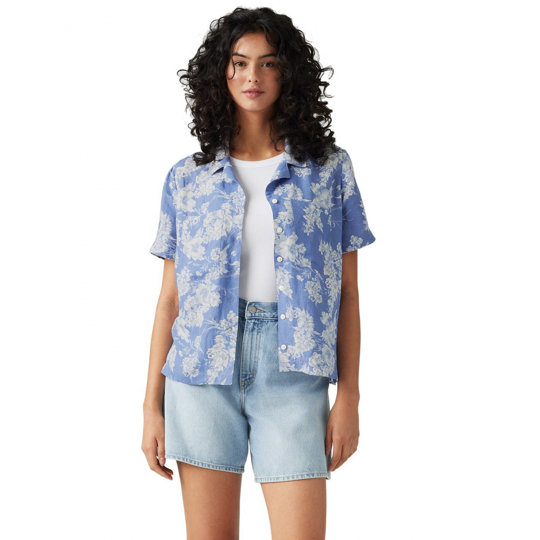 Chemise à manches courtes 'Sonny Camp' pour Femmes