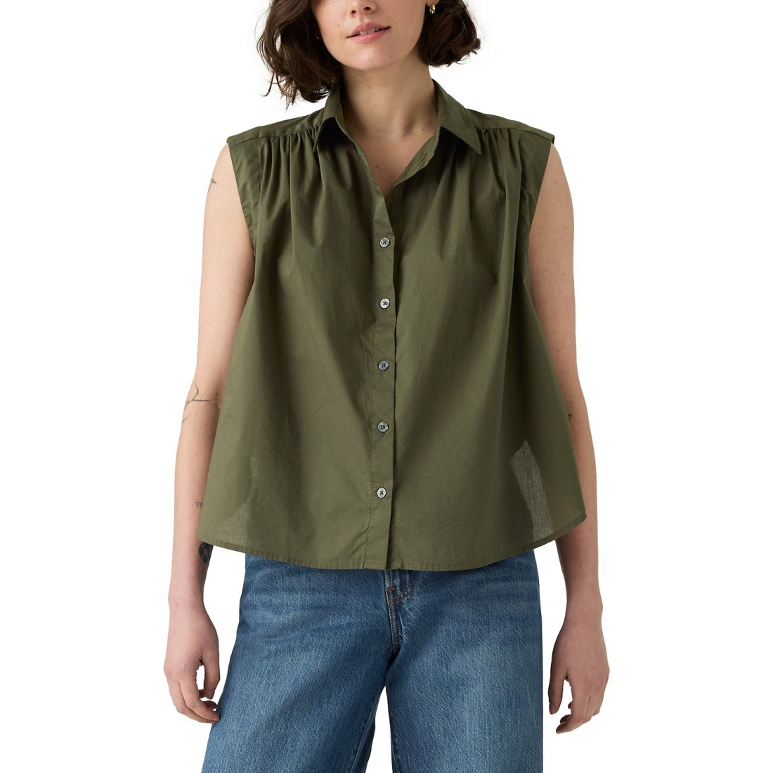 Blouse 'Gracen Button-Front' pour Femmes