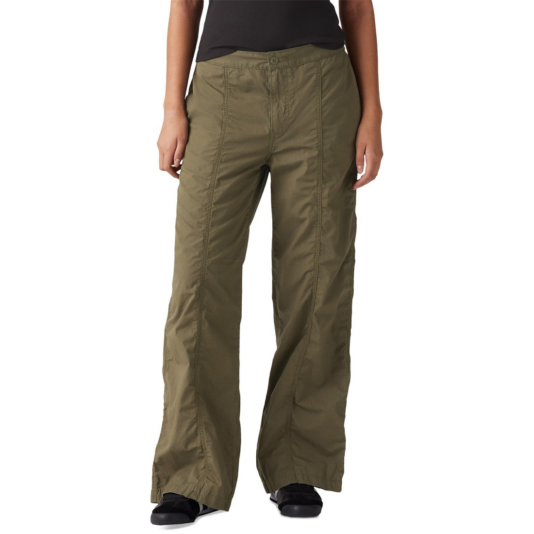 Pantalon 'Mid-Rise Baggy Parachute' pour Femmes