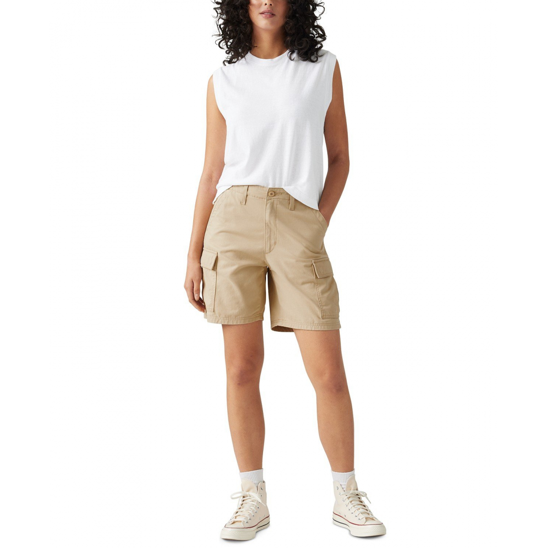 Bermuda cargo '96 Baggy' pour Femmes