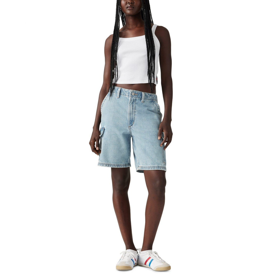 Bermuda cargo '97 Baggy' pour Femmes