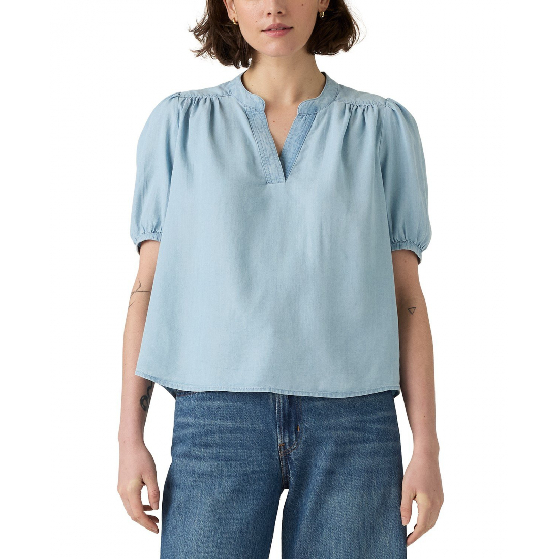 Blouse 'Amelie Poplin' pour Femmes