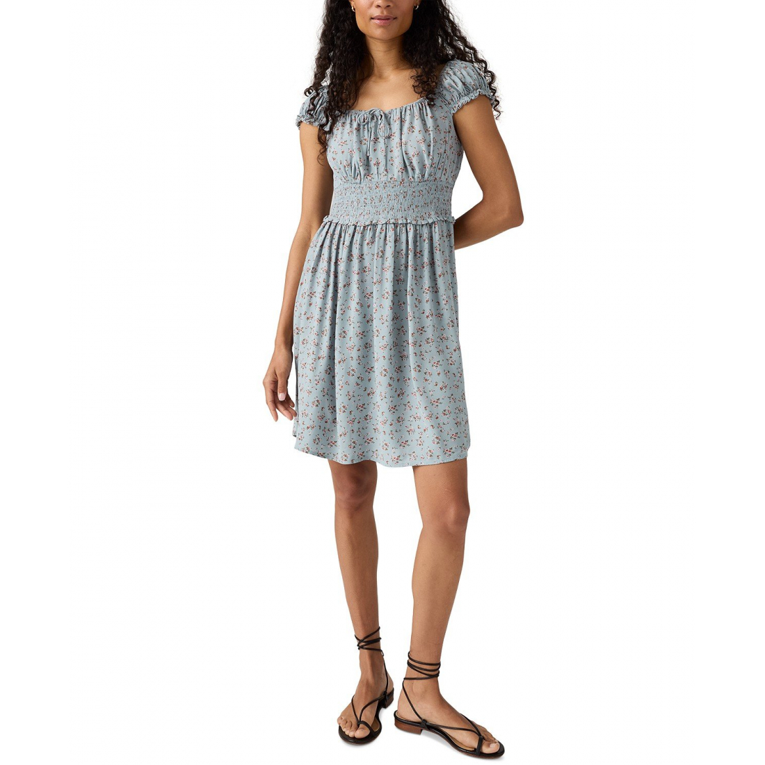 Robe mini 'Yara Printed Crepe' pour Femmes