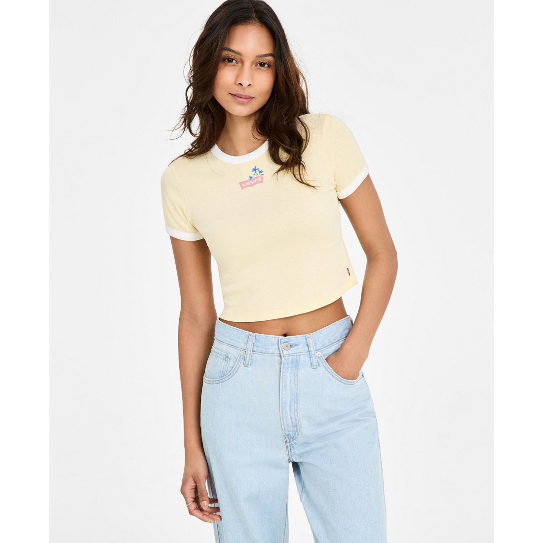 T-shirt 'Graphic Rickie Ringer' pour Femmes