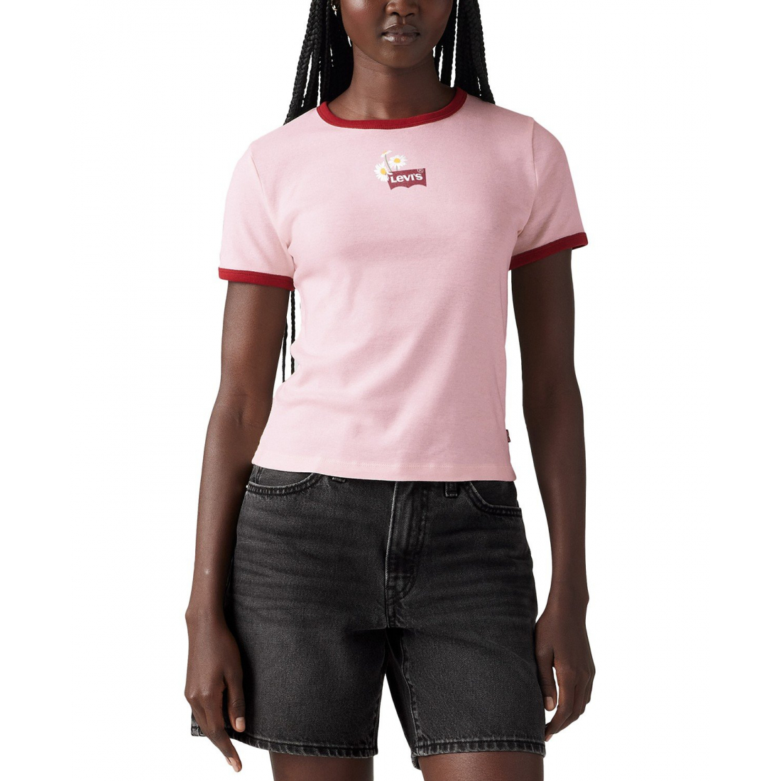 T-shirt 'Graphic Rickie Ringer' pour Femmes